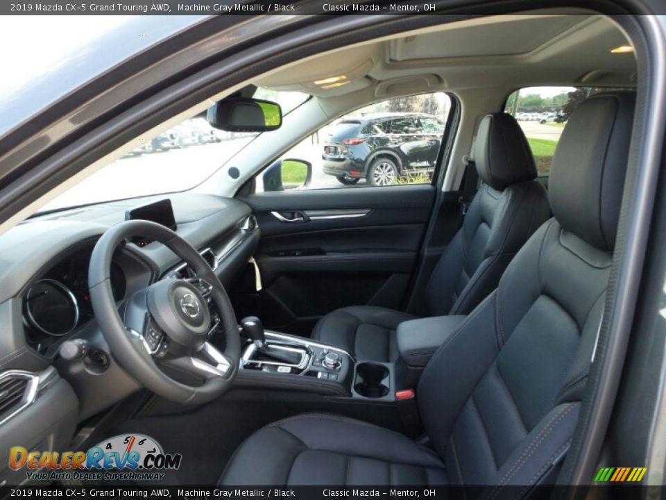 2019 Mazda CX-5 Grand Touring AWD Machine Gray Metallic / Black Photo #8