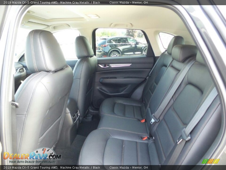 2019 Mazda CX-5 Grand Touring AWD Machine Gray Metallic / Black Photo #9