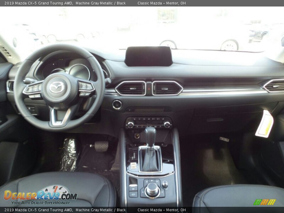 2019 Mazda CX-5 Grand Touring AWD Machine Gray Metallic / Black Photo #10