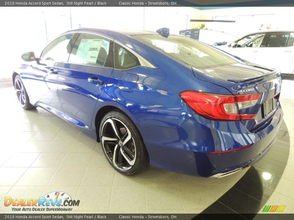 2019 Honda Accord Sport Sedan Still Night Pearl / Black Photo #7