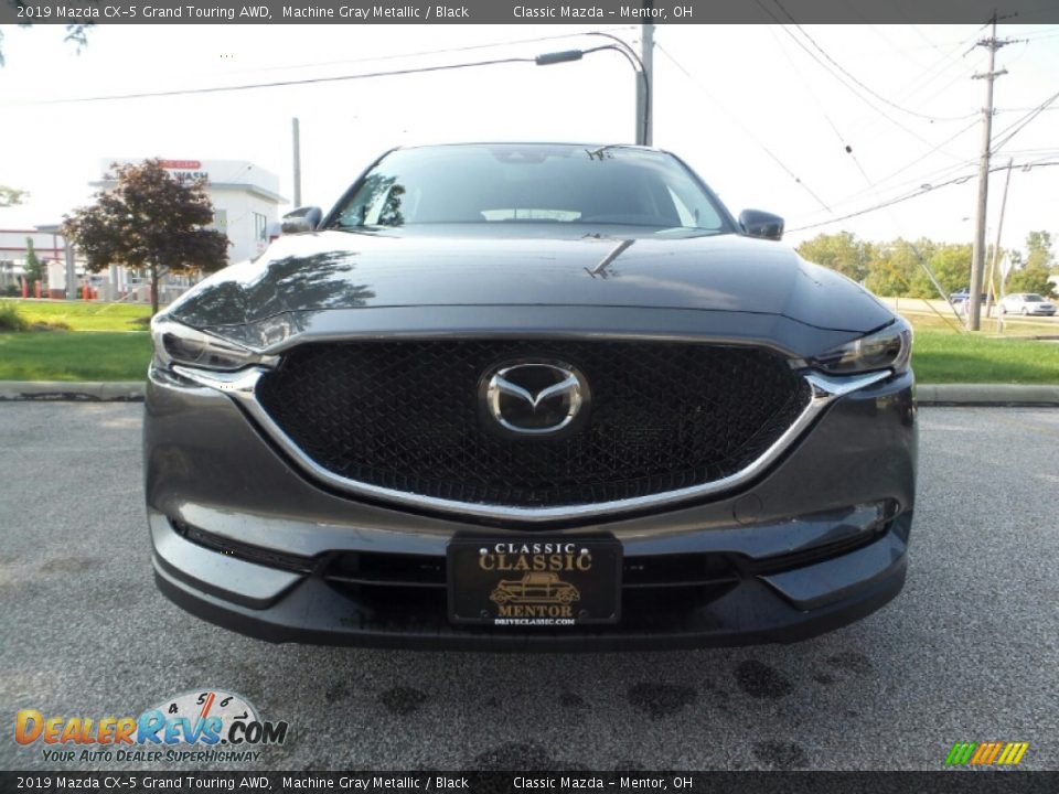 2019 Mazda CX-5 Grand Touring AWD Machine Gray Metallic / Black Photo #2