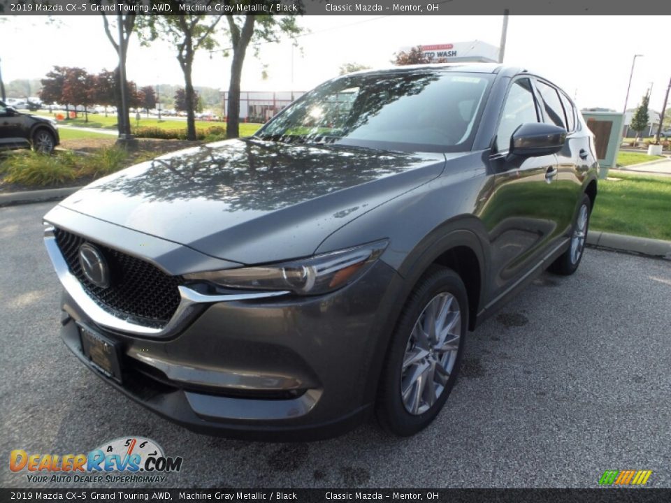 2019 Mazda CX-5 Grand Touring AWD Machine Gray Metallic / Black Photo #3