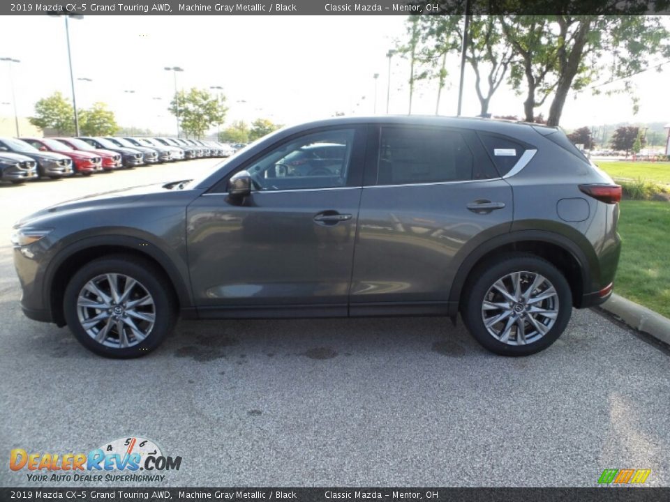2019 Mazda CX-5 Grand Touring AWD Machine Gray Metallic / Black Photo #4