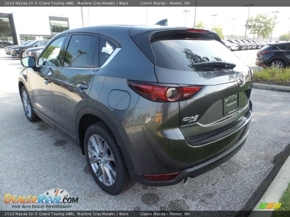 2019 Mazda CX-5 Grand Touring AWD Machine Gray Metallic / Black Photo #5