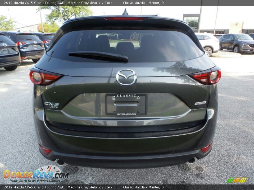 2019 Mazda CX-5 Grand Touring AWD Machine Gray Metallic / Black Photo #6
