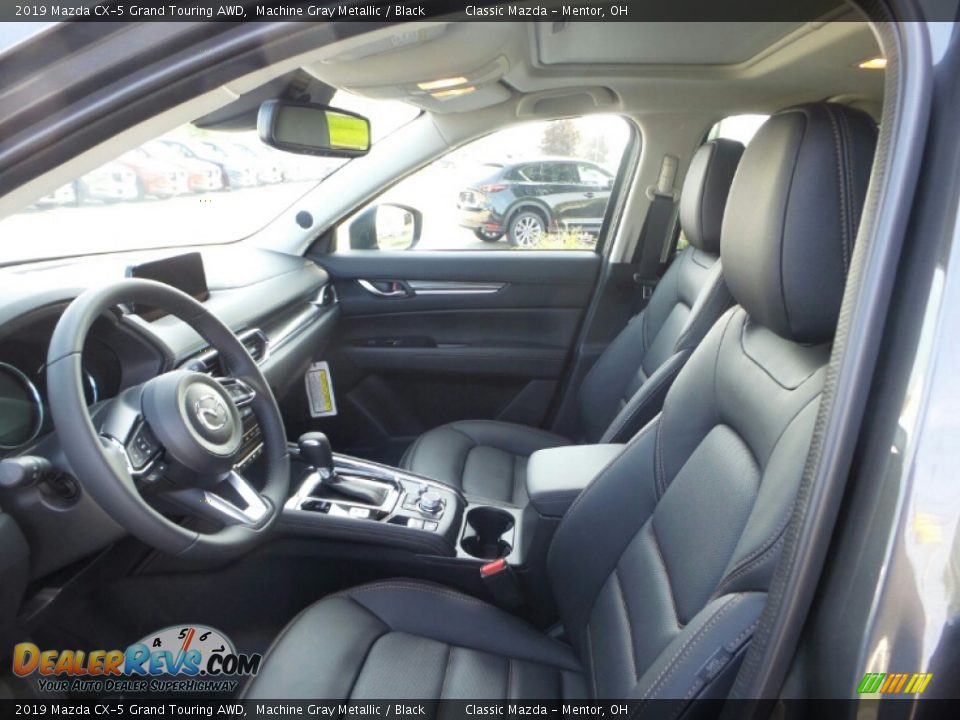 2019 Mazda CX-5 Grand Touring AWD Machine Gray Metallic / Black Photo #8