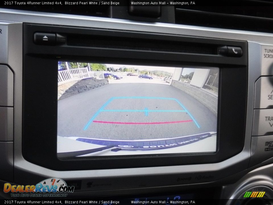 2017 Toyota 4Runner Limited 4x4 Blizzard Pearl White / Sand Beige Photo #19