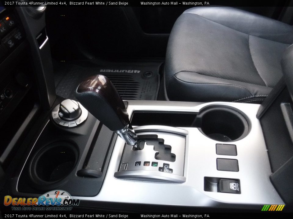 2017 Toyota 4Runner Limited 4x4 Blizzard Pearl White / Sand Beige Photo #21