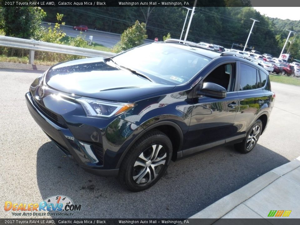 2017 Toyota RAV4 LE AWD Galactic Aqua Mica / Black Photo #5