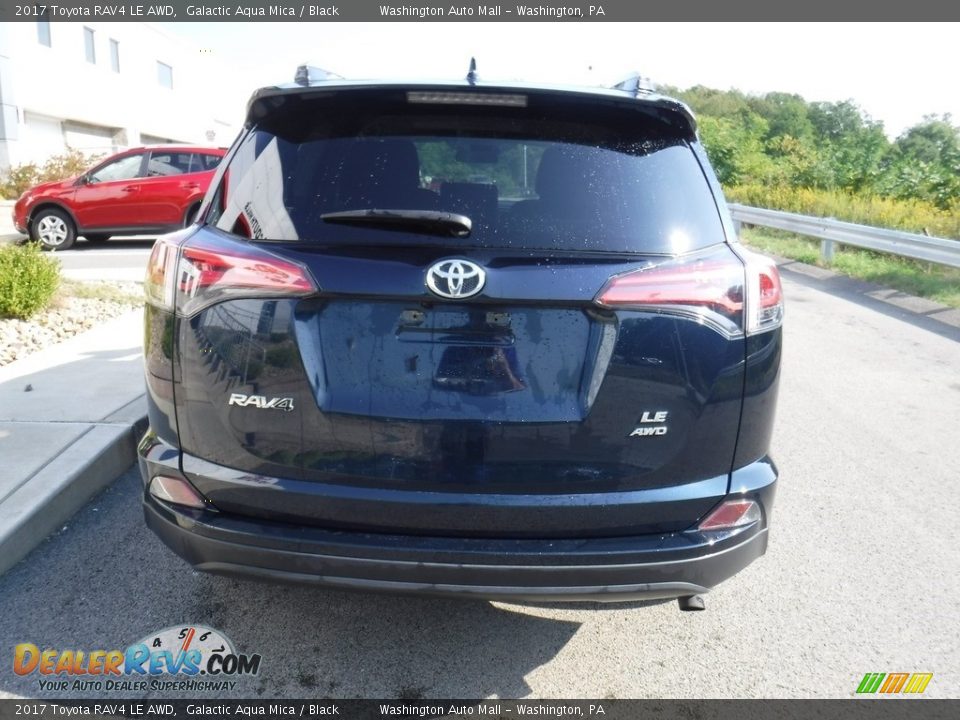 2017 Toyota RAV4 LE AWD Galactic Aqua Mica / Black Photo #8