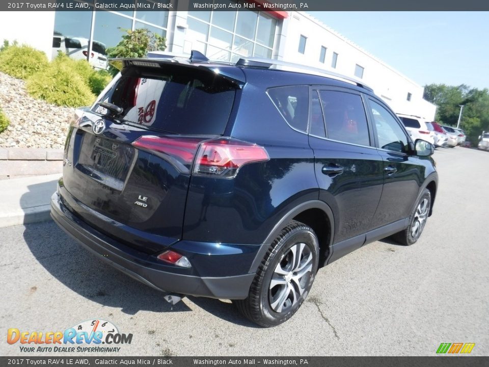 2017 Toyota RAV4 LE AWD Galactic Aqua Mica / Black Photo #9