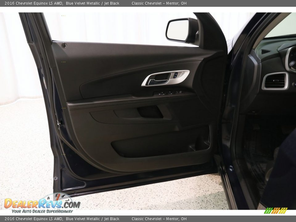 2016 Chevrolet Equinox LS AWD Blue Velvet Metallic / Jet Black Photo #4