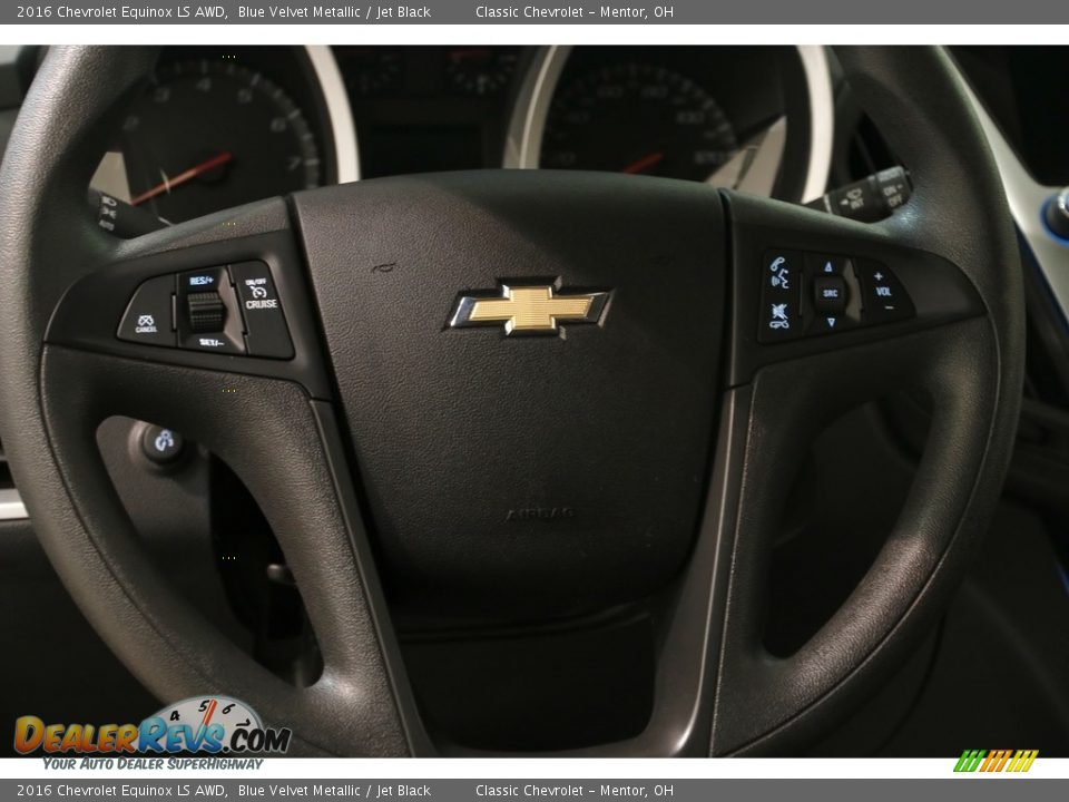 2016 Chevrolet Equinox LS AWD Blue Velvet Metallic / Jet Black Photo #6