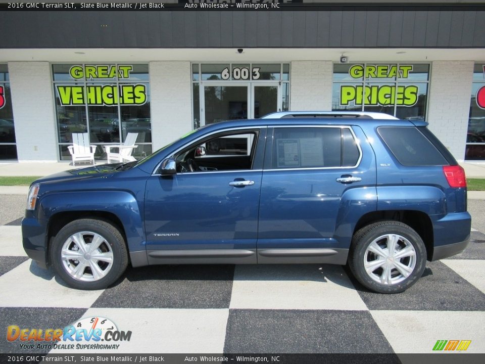 2016 GMC Terrain SLT Slate Blue Metallic / Jet Black Photo #1
