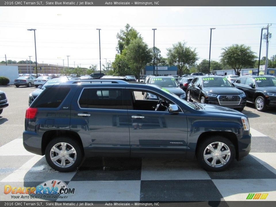 2016 GMC Terrain SLT Slate Blue Metallic / Jet Black Photo #3