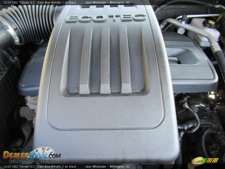 2016 GMC Terrain SLT Slate Blue Metallic / Jet Black Photo #6