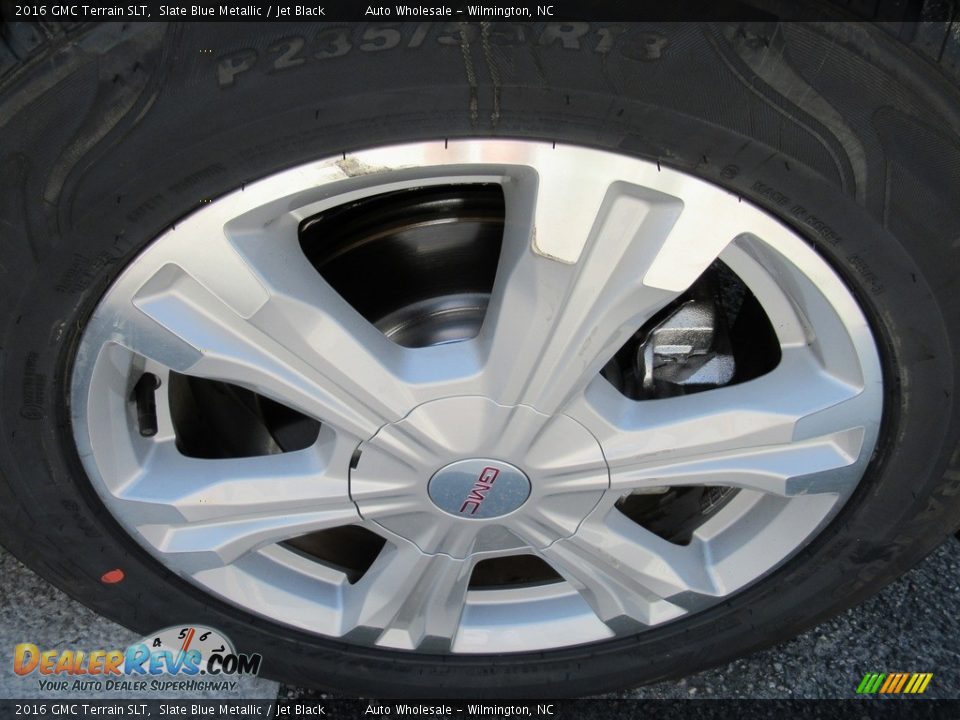 2016 GMC Terrain SLT Slate Blue Metallic / Jet Black Photo #7
