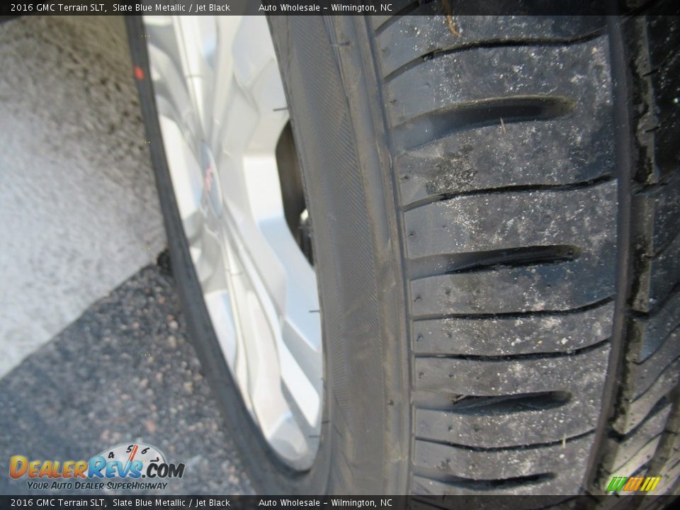 2016 GMC Terrain SLT Slate Blue Metallic / Jet Black Photo #8