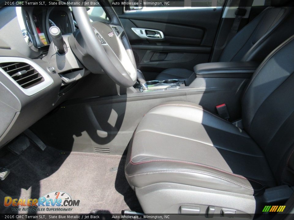2016 GMC Terrain SLT Slate Blue Metallic / Jet Black Photo #10
