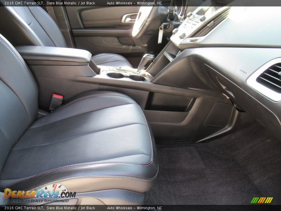 2016 GMC Terrain SLT Slate Blue Metallic / Jet Black Photo #12