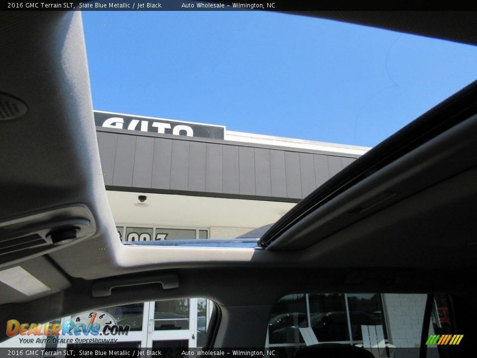 2016 GMC Terrain SLT Slate Blue Metallic / Jet Black Photo #14
