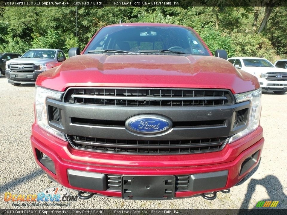 2019 Ford F150 XLT SuperCrew 4x4 Ruby Red / Black Photo #7