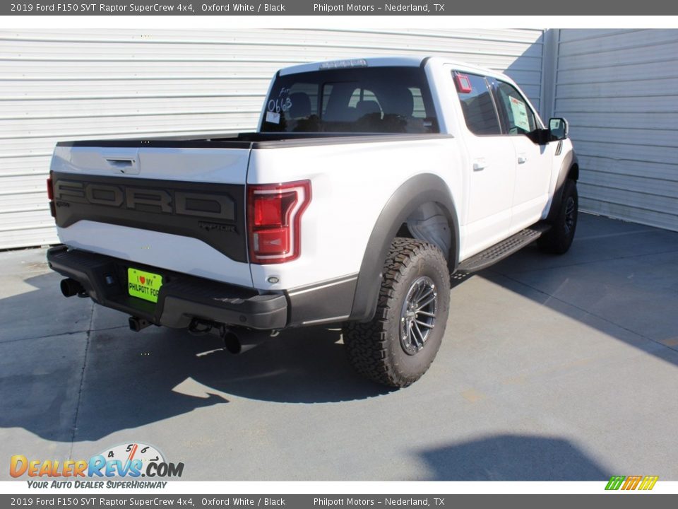 2019 Ford F150 SVT Raptor SuperCrew 4x4 Oxford White / Black Photo #8