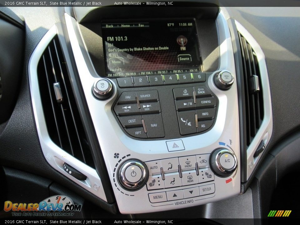 2016 GMC Terrain SLT Slate Blue Metallic / Jet Black Photo #18