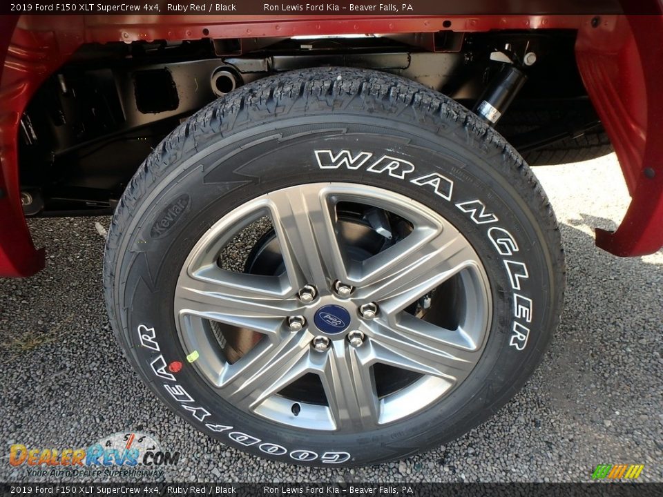 2019 Ford F150 XLT SuperCrew 4x4 Ruby Red / Black Photo #9