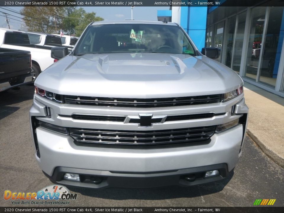 2020 Chevrolet Silverado 1500 RST Crew Cab 4x4 Silver Ice Metallic / Jet Black Photo #7