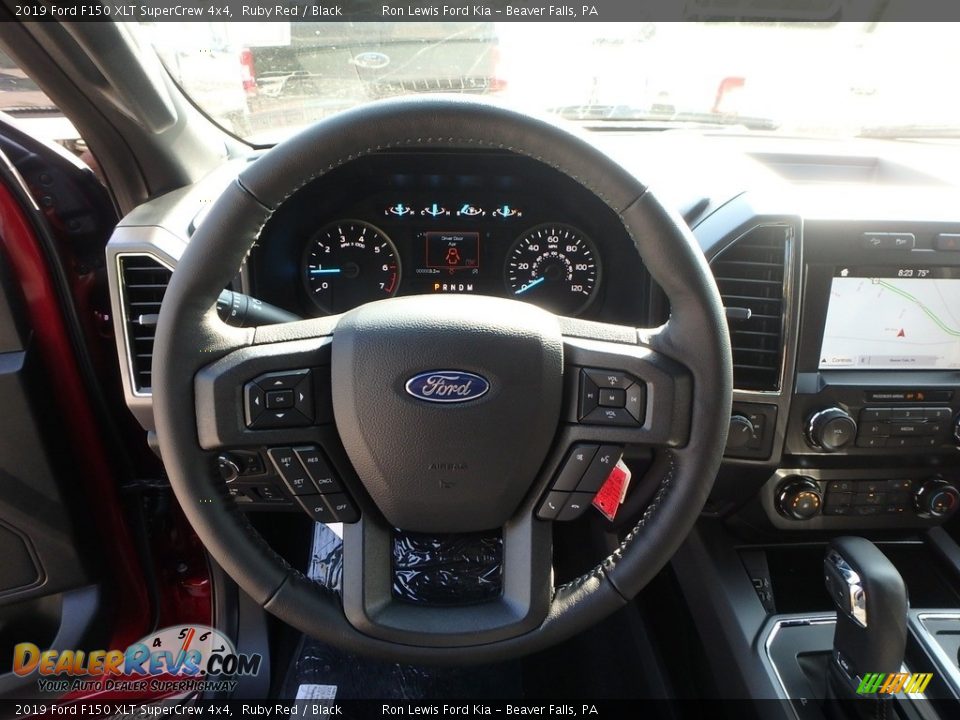 2019 Ford F150 XLT SuperCrew 4x4 Ruby Red / Black Photo #17
