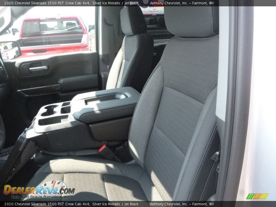 2020 Chevrolet Silverado 1500 RST Crew Cab 4x4 Silver Ice Metallic / Jet Black Photo #12