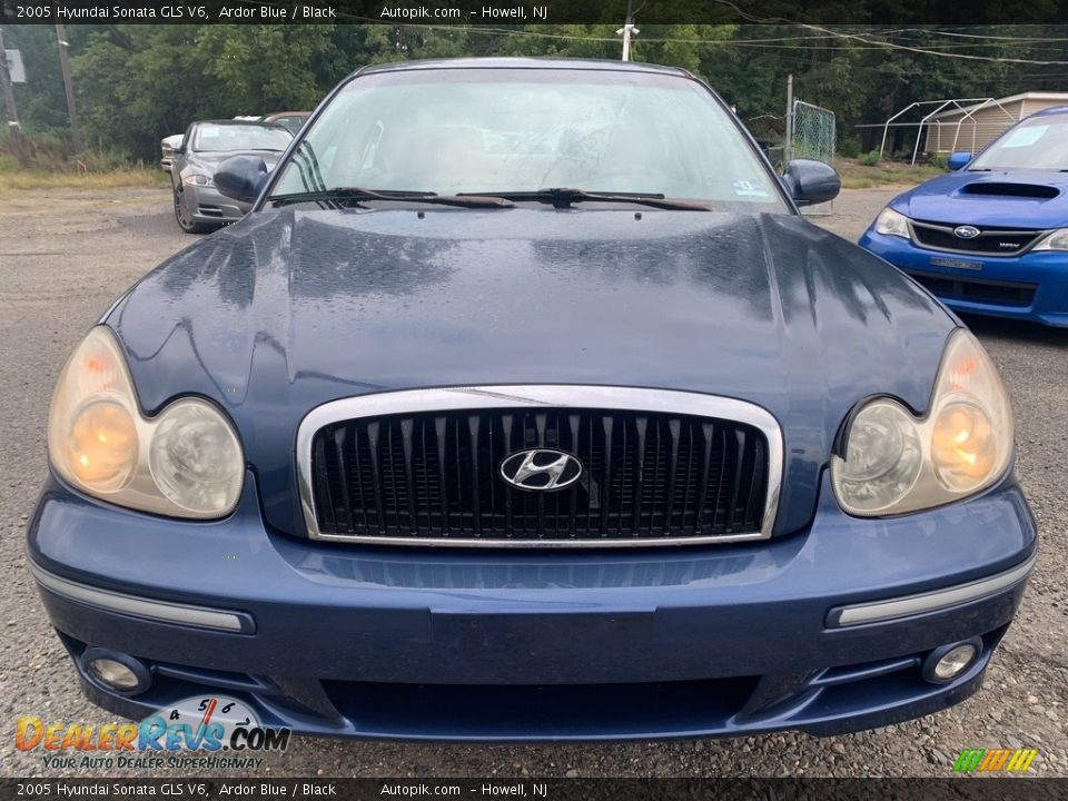 2005 Hyundai Sonata GLS V6 Ardor Blue / Black Photo #8