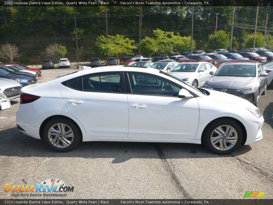 2020 Hyundai Elantra Value Edition Quartz White Pearl / Black Photo #1