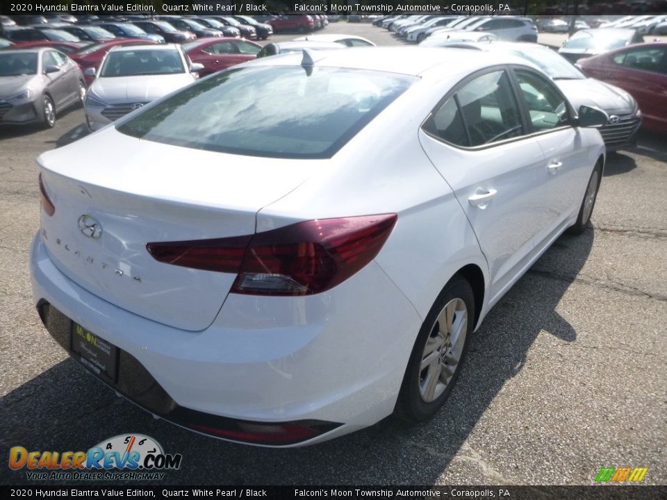 2020 Hyundai Elantra Value Edition Quartz White Pearl / Black Photo #2