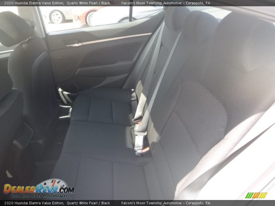 2020 Hyundai Elantra Value Edition Quartz White Pearl / Black Photo #8