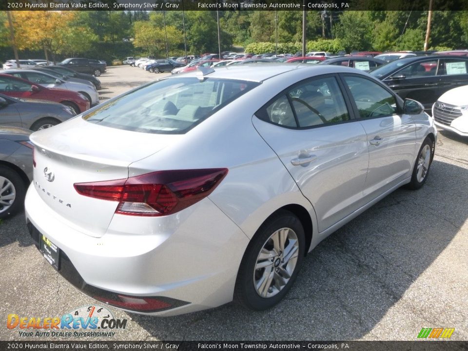 2020 Hyundai Elantra Value Edition Symphony Silver / Gray Photo #2