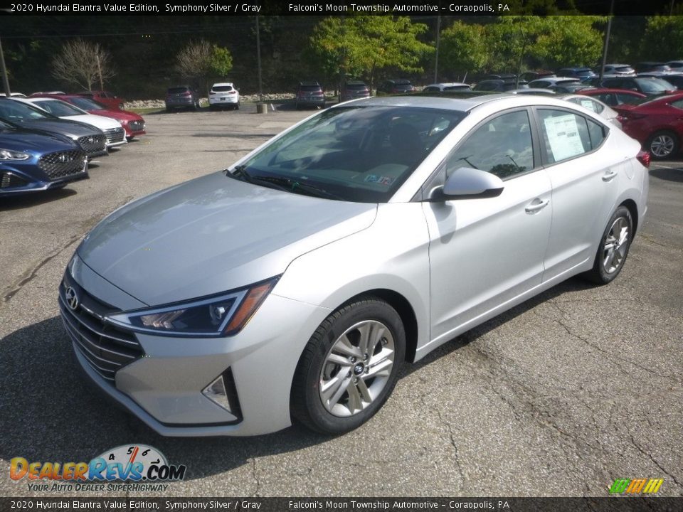 2020 Hyundai Elantra Value Edition Symphony Silver / Gray Photo #5