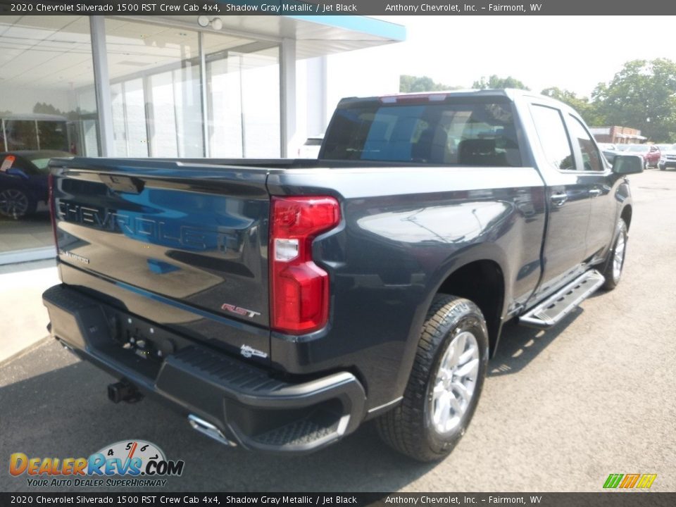 2020 Chevrolet Silverado 1500 RST Crew Cab 4x4 Shadow Gray Metallic / Jet Black Photo #7