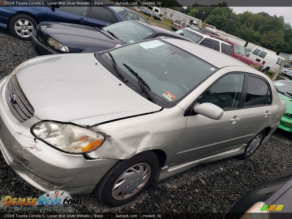 2004 Toyota Corolla S Lunar Mist Silver Metallic / Black Photo #1