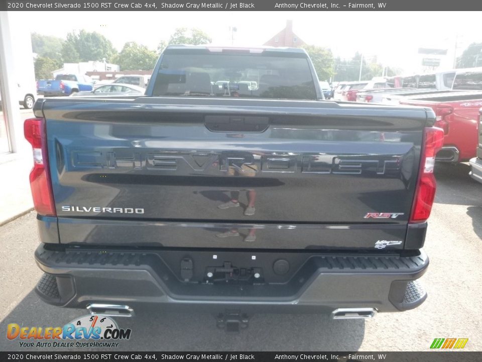 2020 Chevrolet Silverado 1500 RST Crew Cab 4x4 Shadow Gray Metallic / Jet Black Photo #8