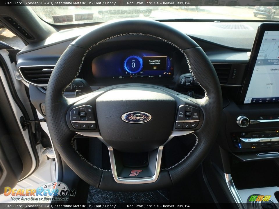 2020 Ford Explorer ST 4WD Steering Wheel Photo #16