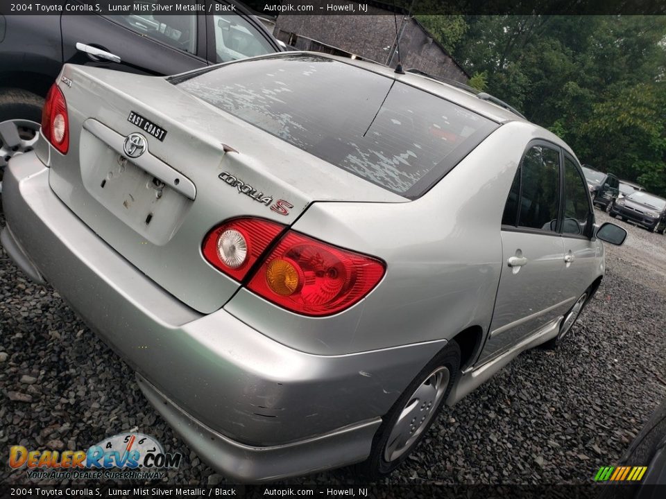 2004 Toyota Corolla S Lunar Mist Silver Metallic / Black Photo #3