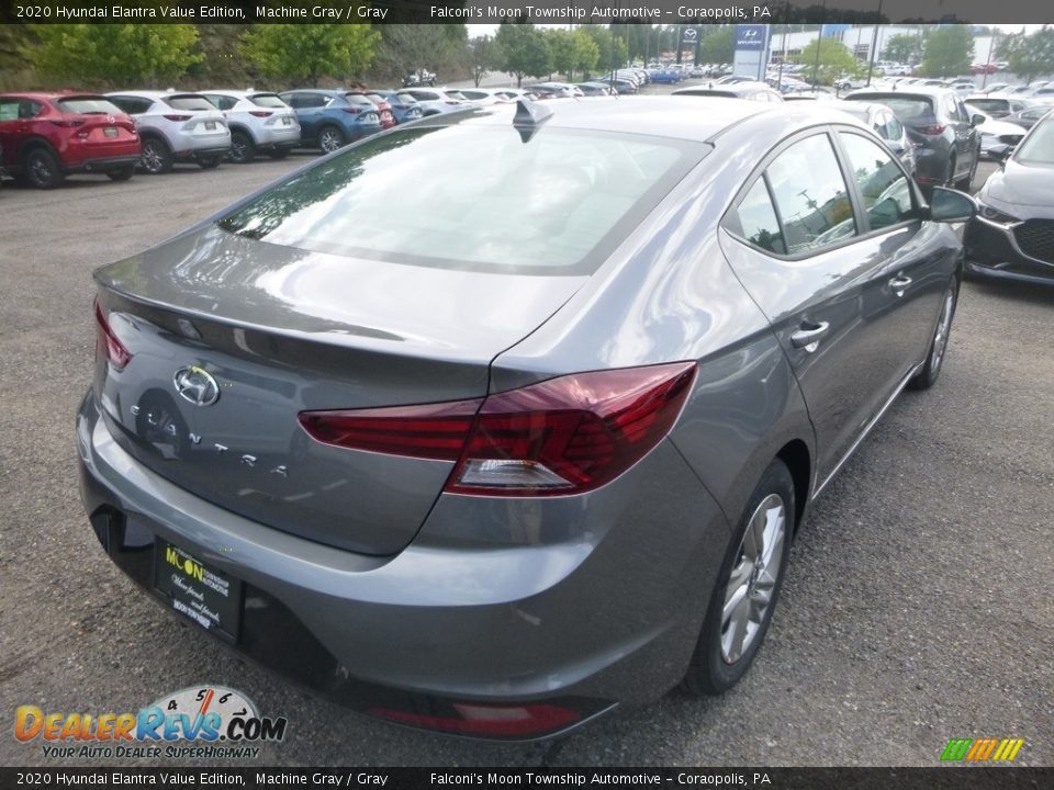 2020 Hyundai Elantra Value Edition Machine Gray / Gray Photo #2