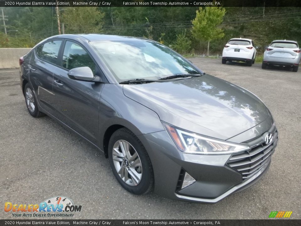 2020 Hyundai Elantra Value Edition Machine Gray / Gray Photo #3