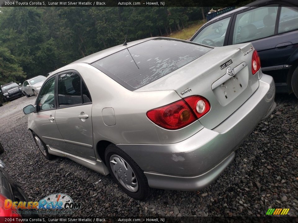 2004 Toyota Corolla S Lunar Mist Silver Metallic / Black Photo #5