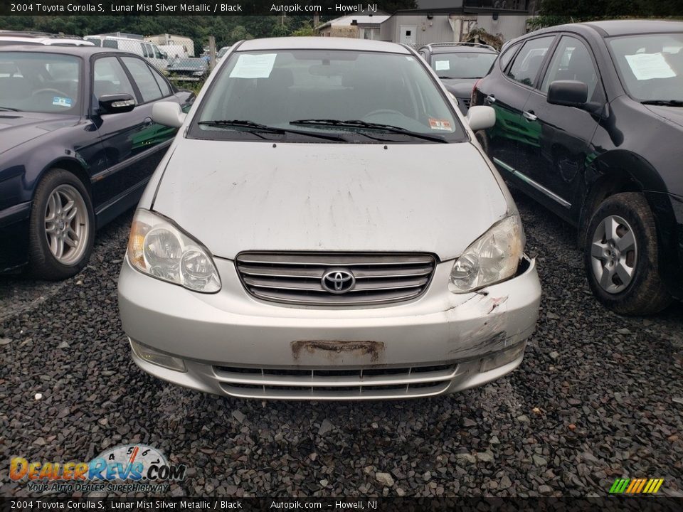 2004 Toyota Corolla S Lunar Mist Silver Metallic / Black Photo #6