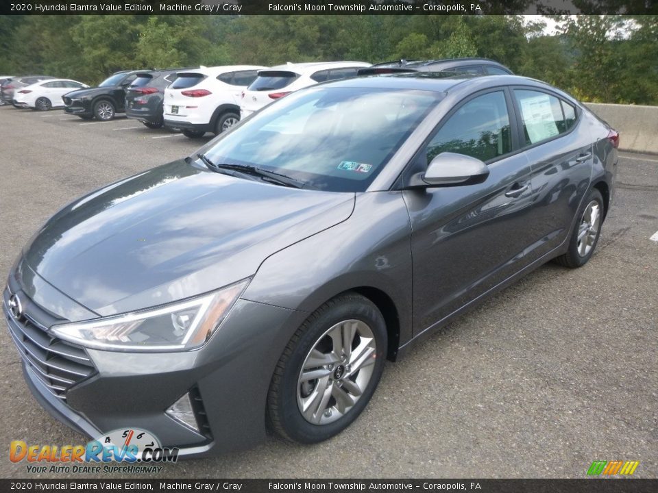 2020 Hyundai Elantra Value Edition Machine Gray / Gray Photo #5