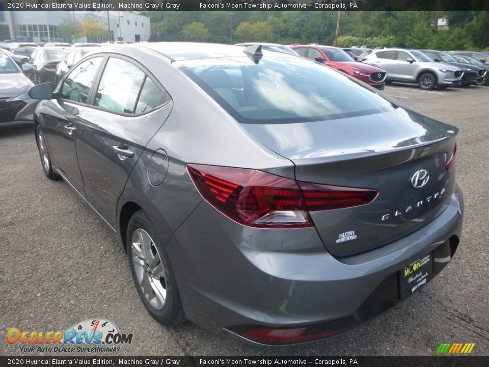 2020 Hyundai Elantra Value Edition Machine Gray / Gray Photo #6