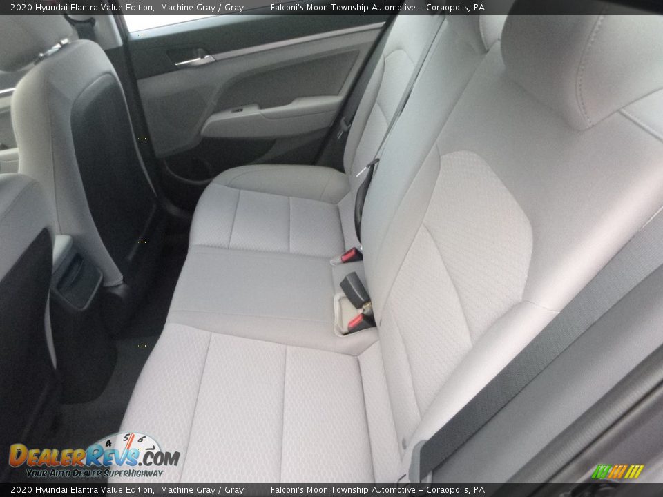 2020 Hyundai Elantra Value Edition Machine Gray / Gray Photo #8